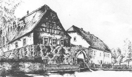 Skizze Weingut Herrenhaus, Bauernhaus